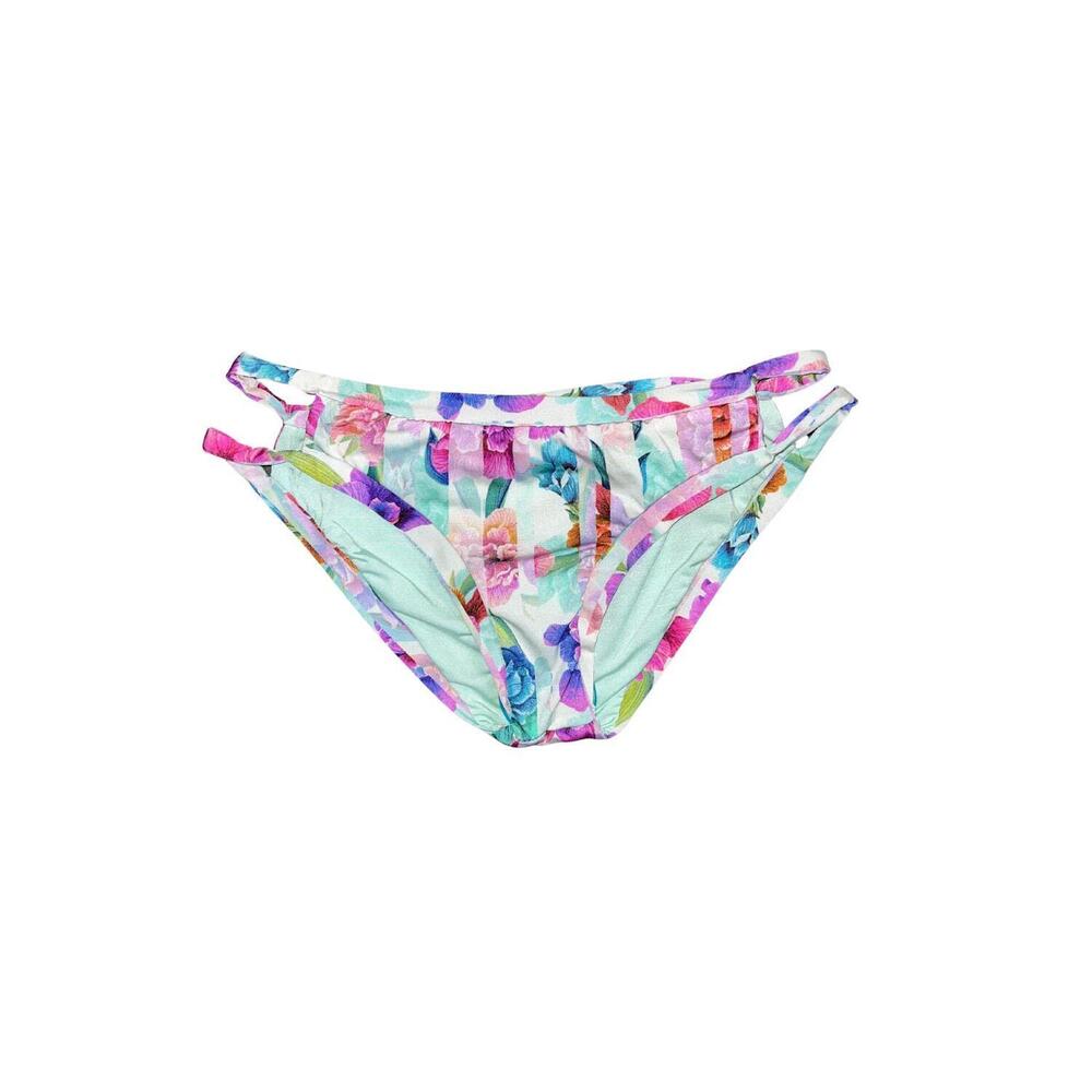 NEW B SWIM women's reversible florida flip swim bottom in iris